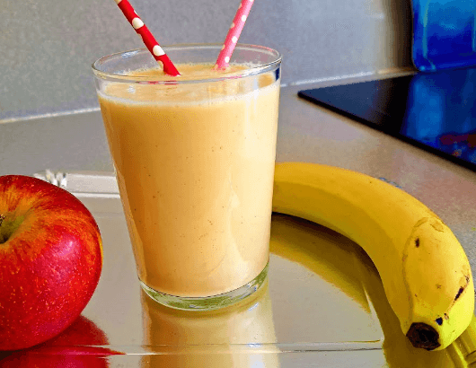 Jugo de Manzana, Banano y Naranja