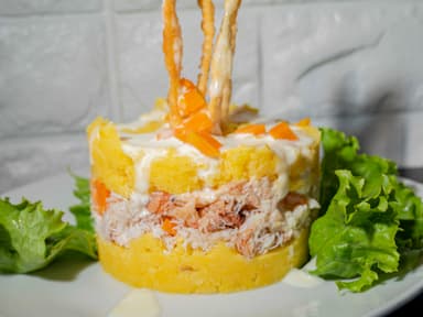 Causa de Pulpa De Cangrejo