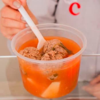 Caldo Albóndigas de Res Medio