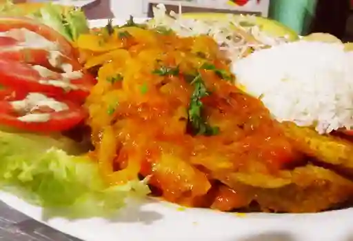 Combo Sobrebarriga con Sancocho del día