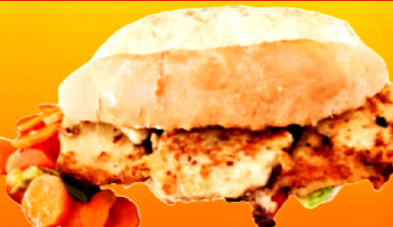 Torta Milanesa de Pollo en Pan Frances