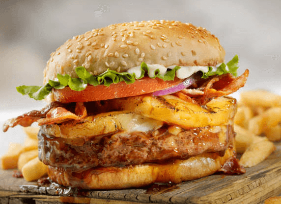 Hamburguesa POKER Doble Eight