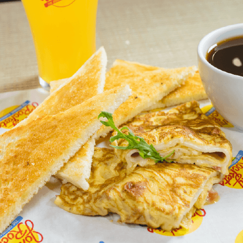 Ham & Cheese Omelette
