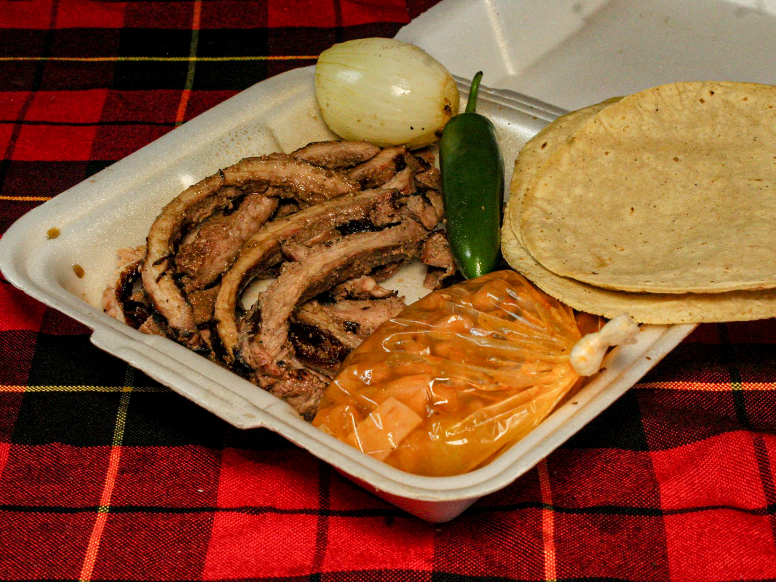 1/4 de Arrachera de Cerdo