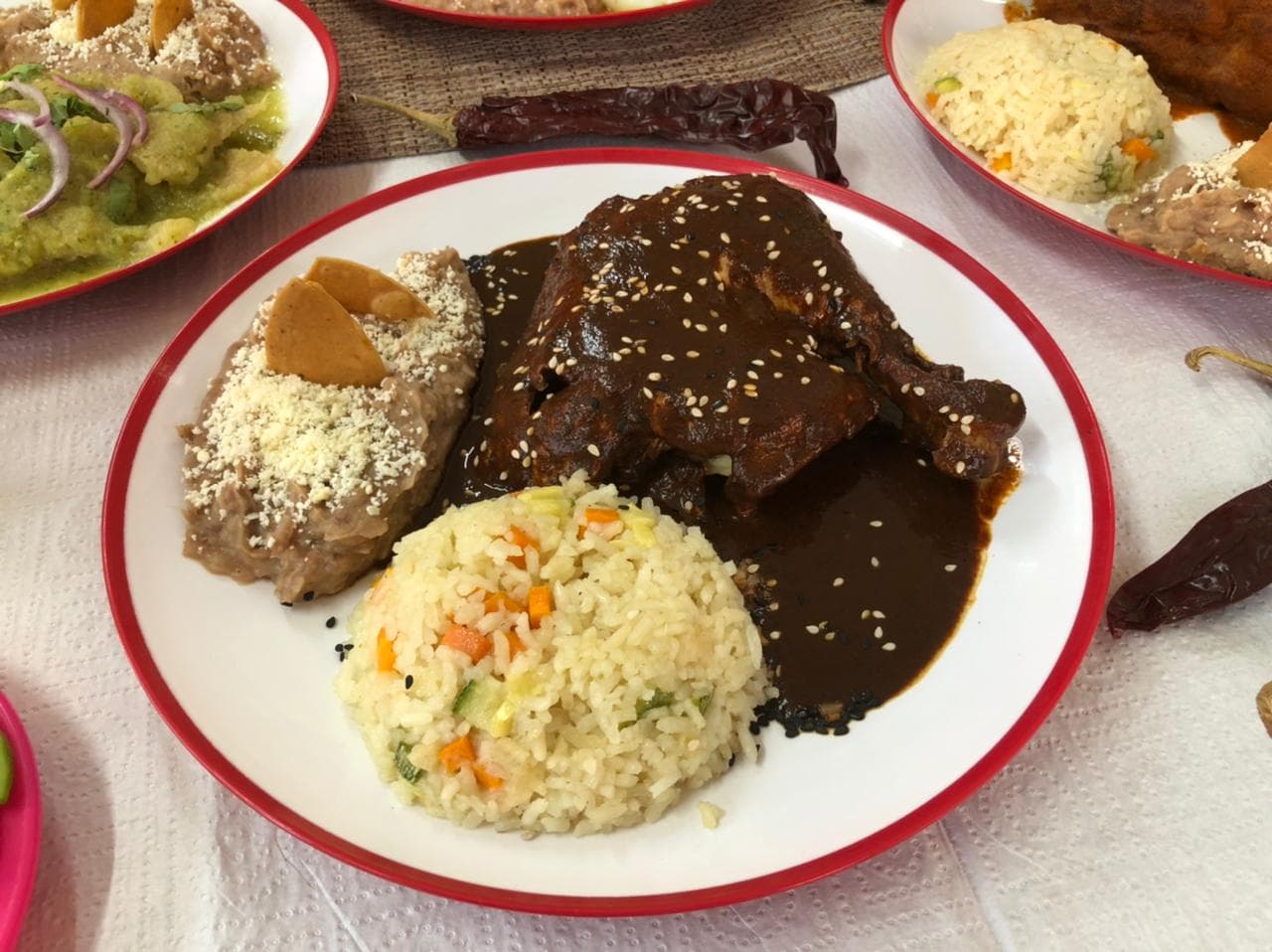 Pollo en mole