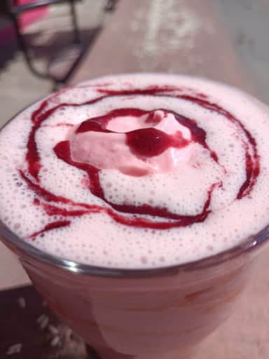 Malteada de Fresa