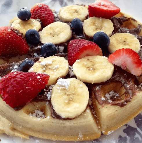 Waffles Dulces