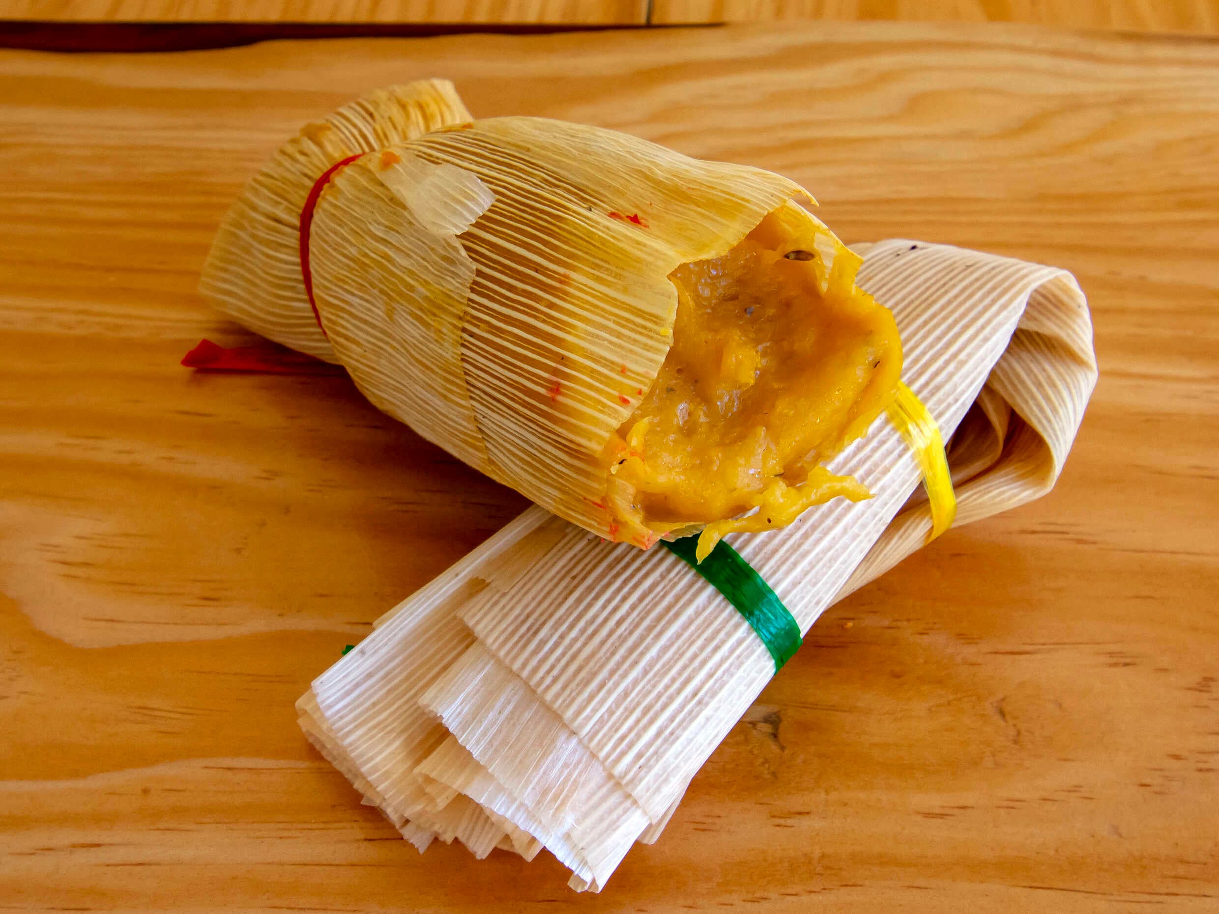 Tamal Dulce de Piña
