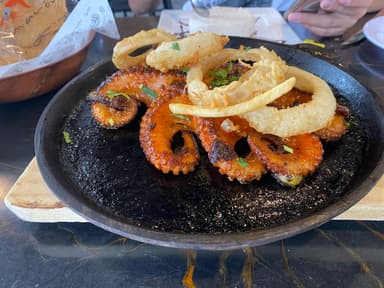 Pulpo Zarandeado