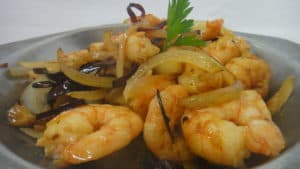 Camarones al Ajillo