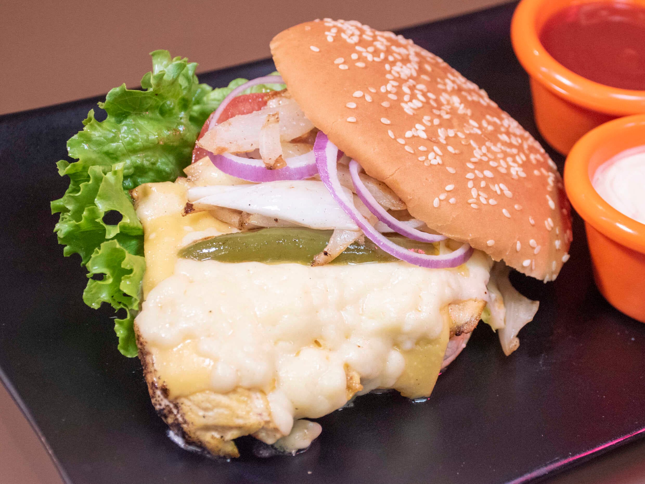 Burger de Pechuga de Pollo