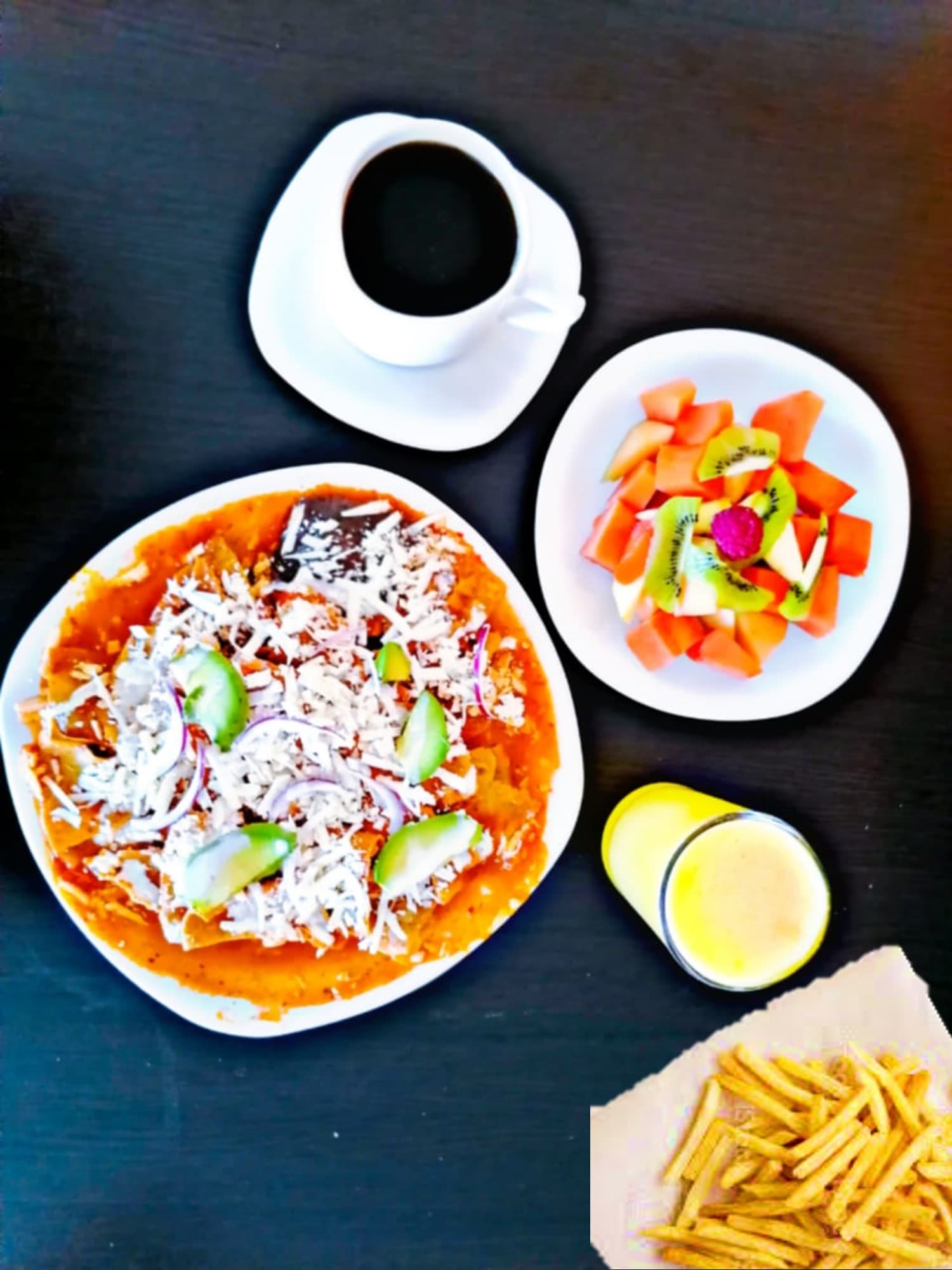 Combo Chilaquiles Basics + Papas