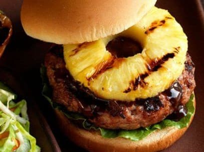 Hamburguesa Hawaiana