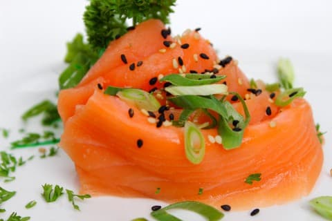 Salmón Sashimi