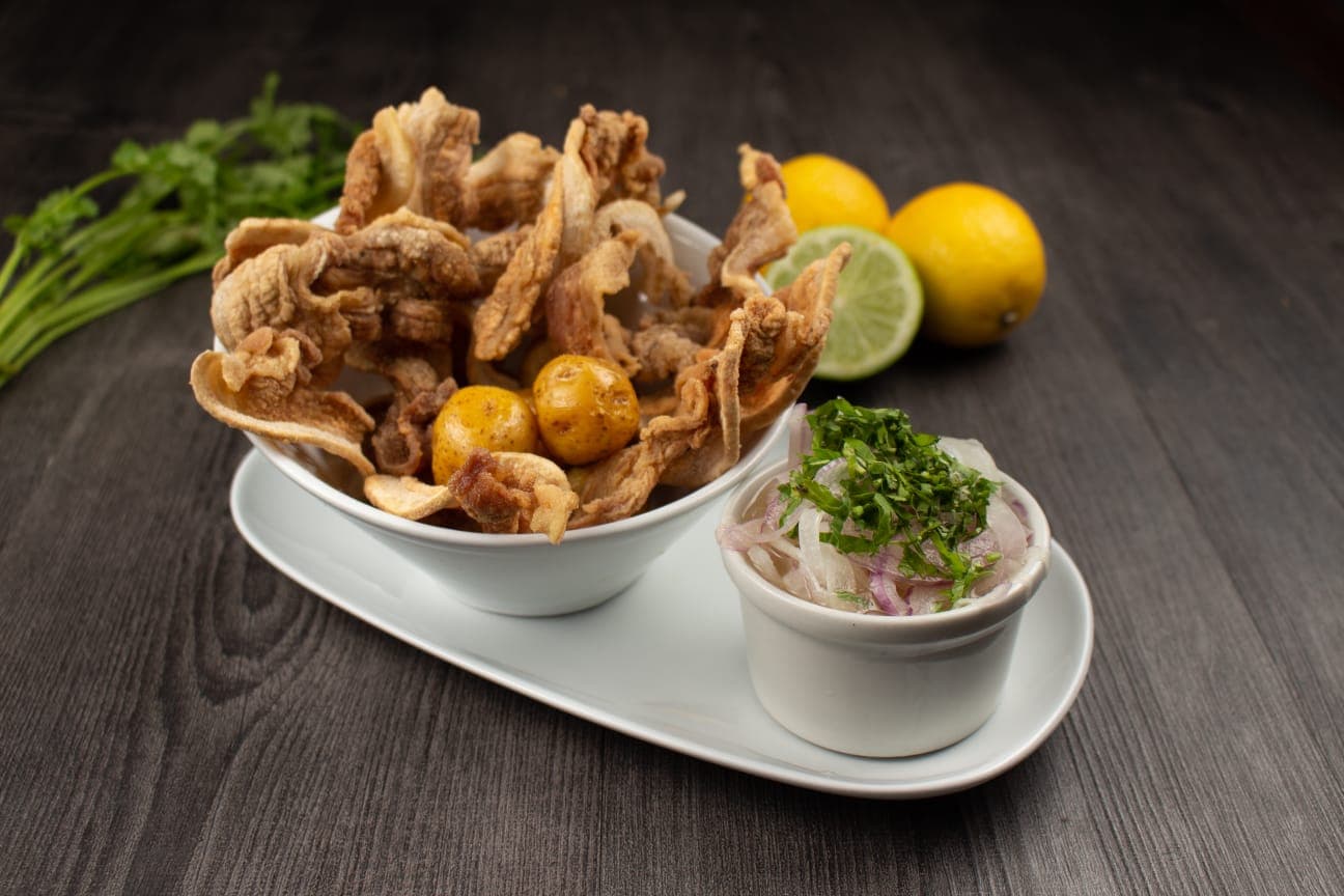 Ceviche de chicharrón