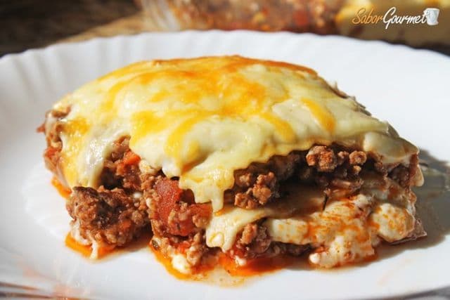 Lasaña de Carne