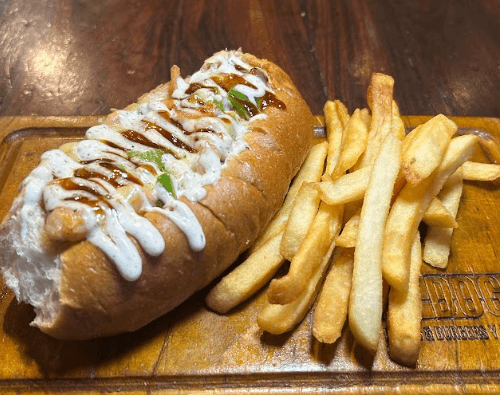 Dogo Mazatleco con Papas