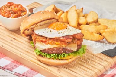 Combo Personal Beast Burger Criollisima
