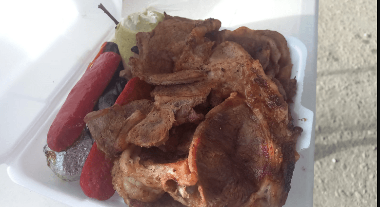 1/2kg carne asada.