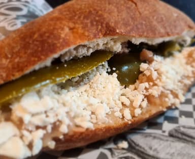 Lonche de Frijol o Crema