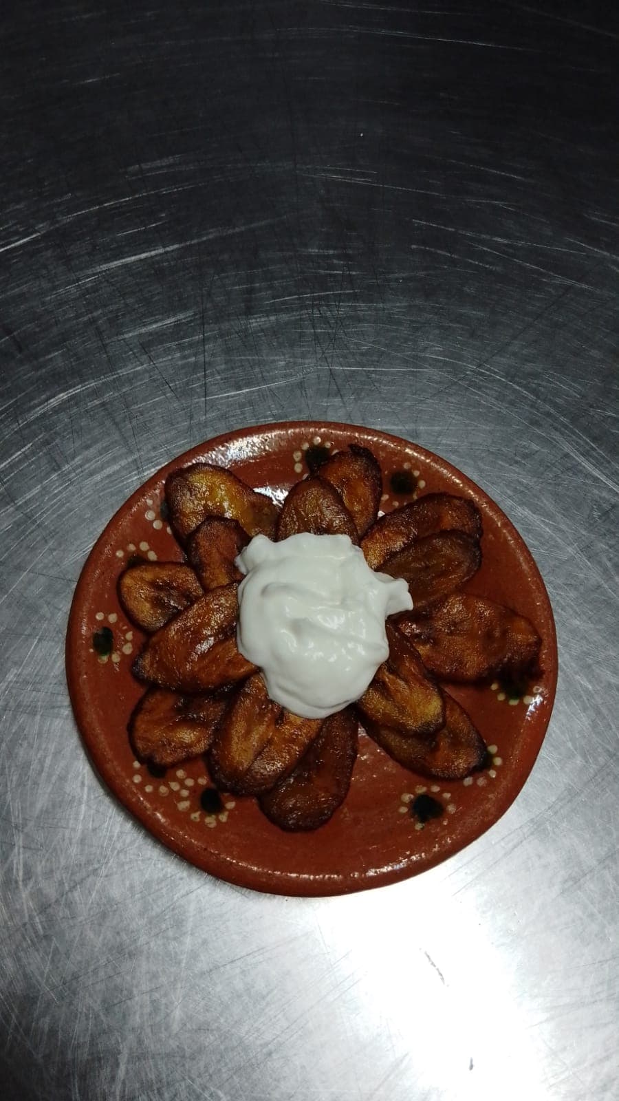 Plátanos con Crema