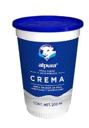 CREMA ALPURA DE 900 ML