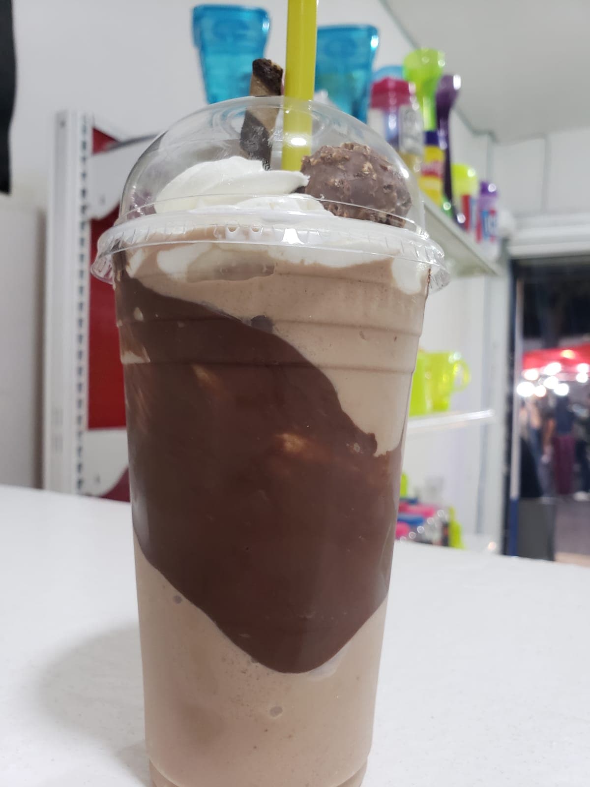 Malteada de ferrero