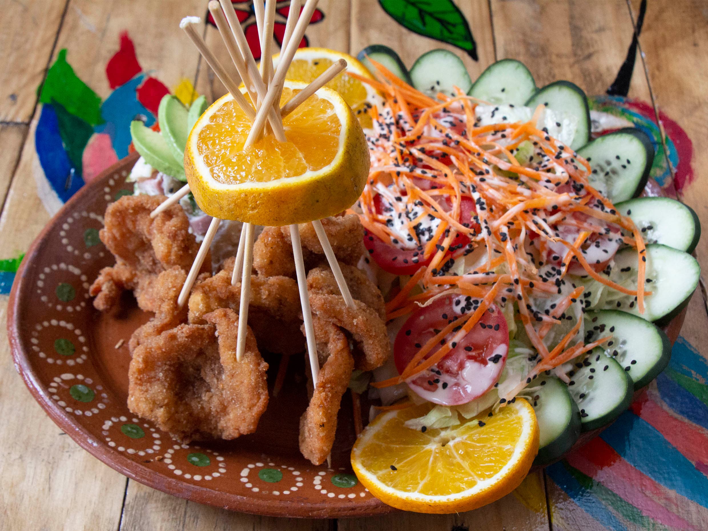 Camarones Empanizados