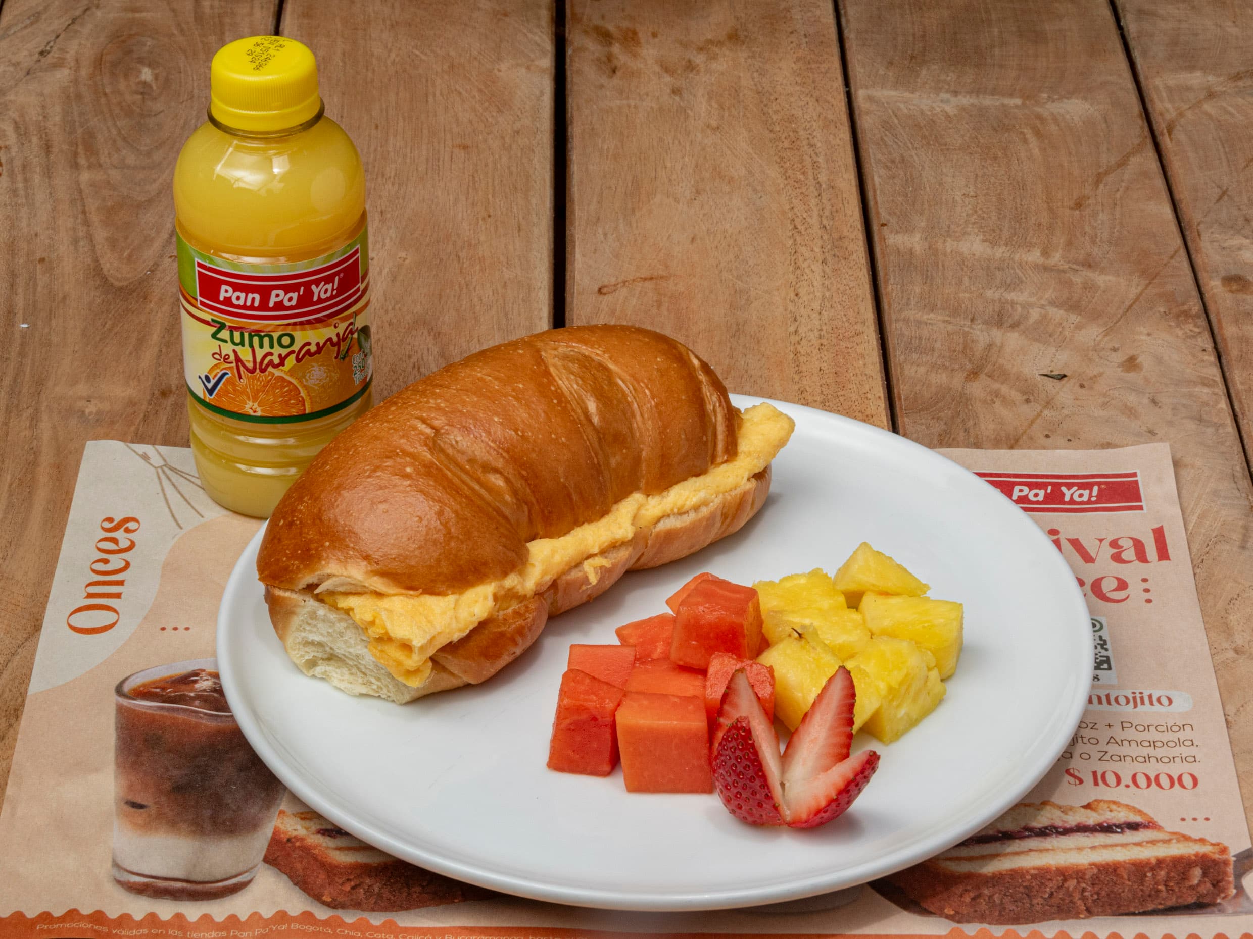 Combo Desayuno Sándwich DiDi