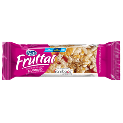 Barra Cereal Fruttal Arándanos Ramboost Jacks 3...
