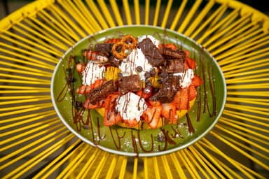 Waffle con Chocolate