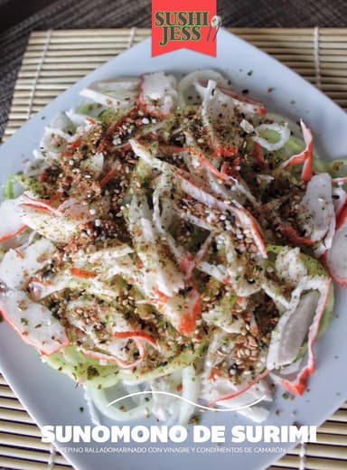 Sunomono de Salmón