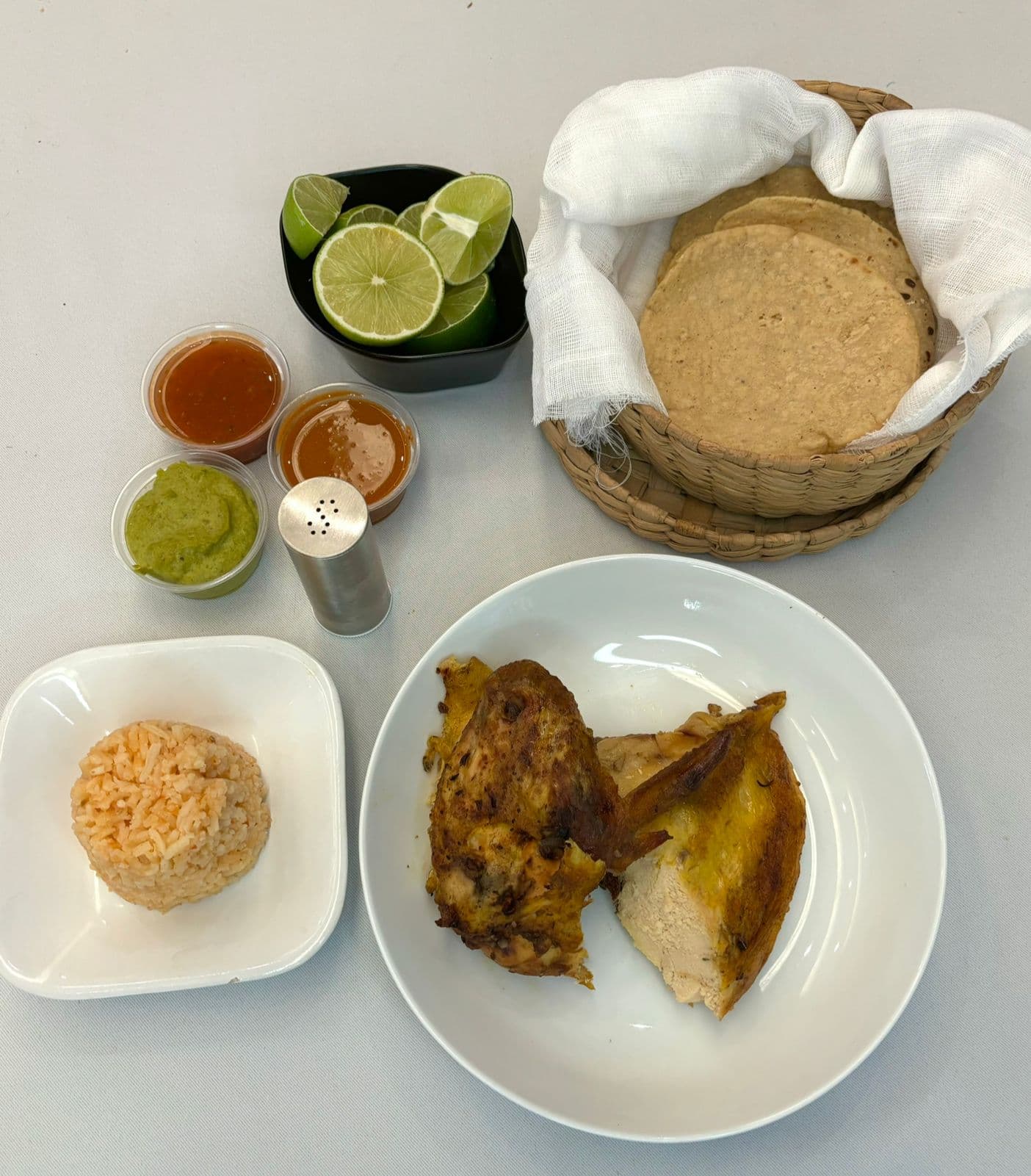 1/4 de Pollo Ahumado