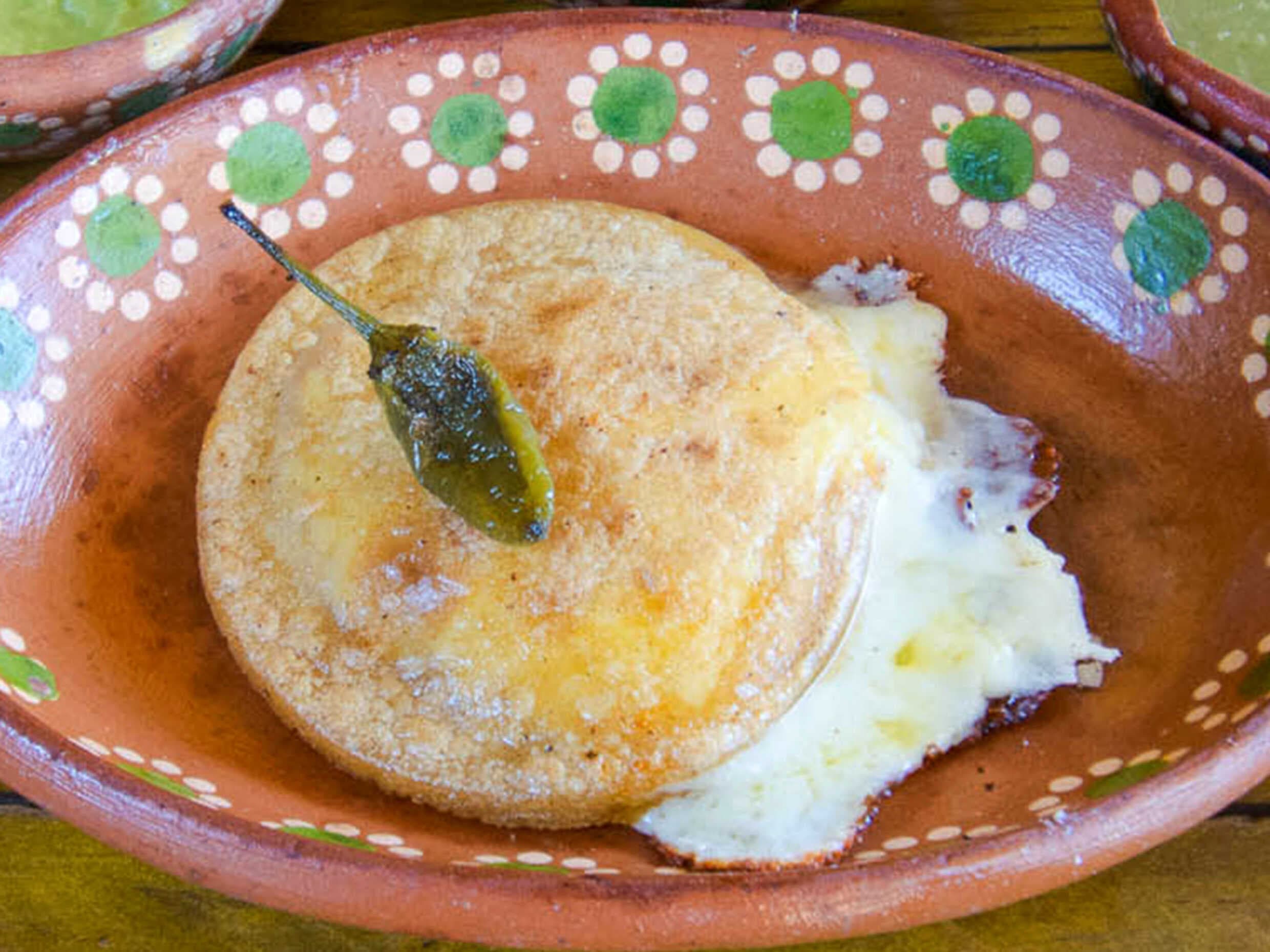 Gordita de Queso Fundido