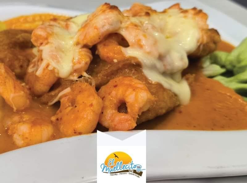 Gratinado de Lenguado en salsa de Langostinos