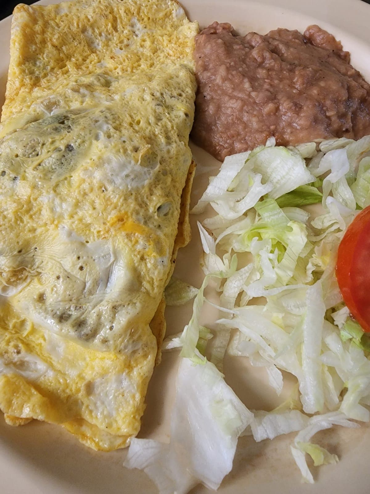 Omelette con Jamón