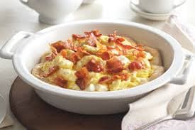 Huevos con Tocino