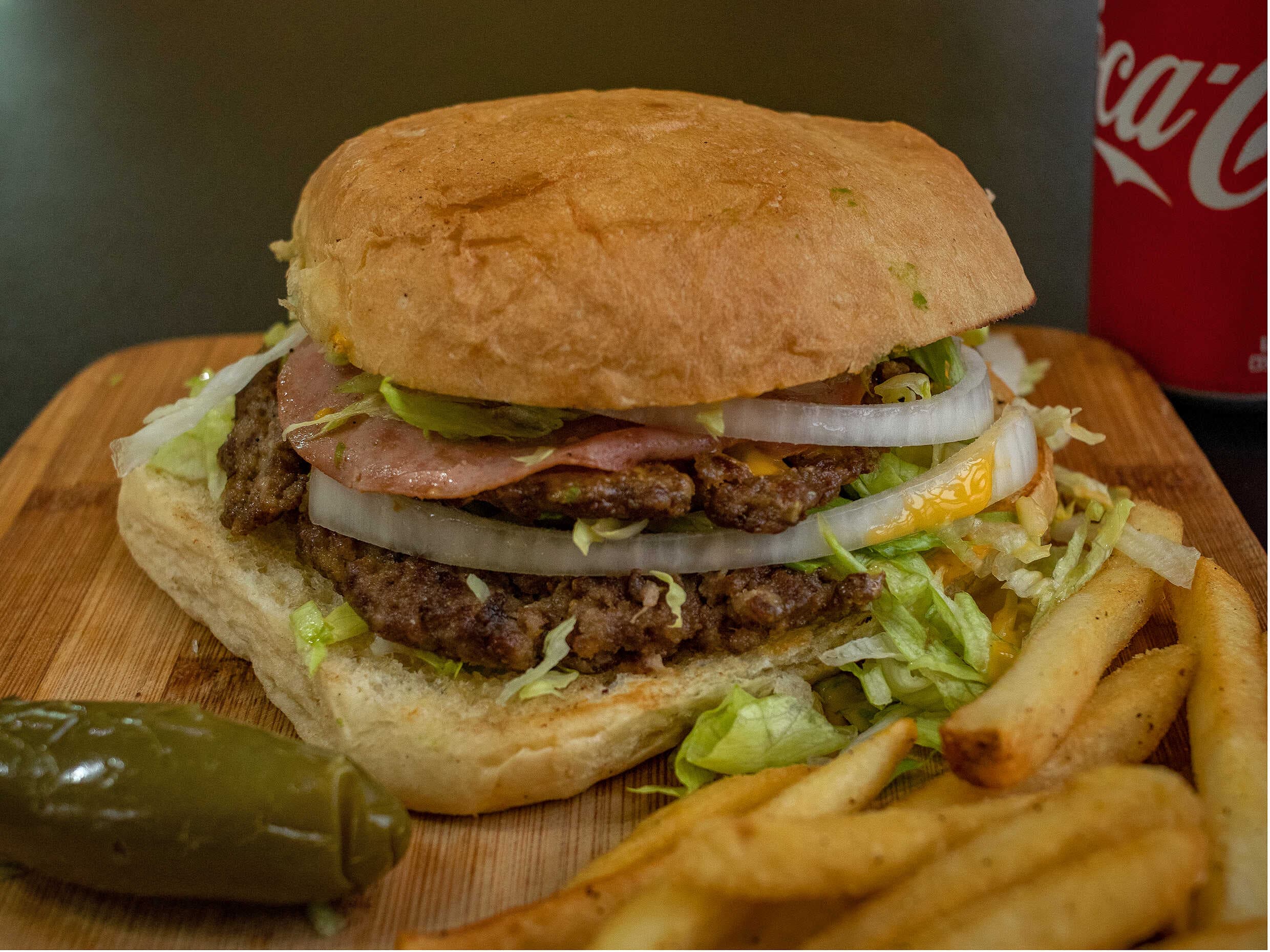 Combo-Hamburguesa Triple
