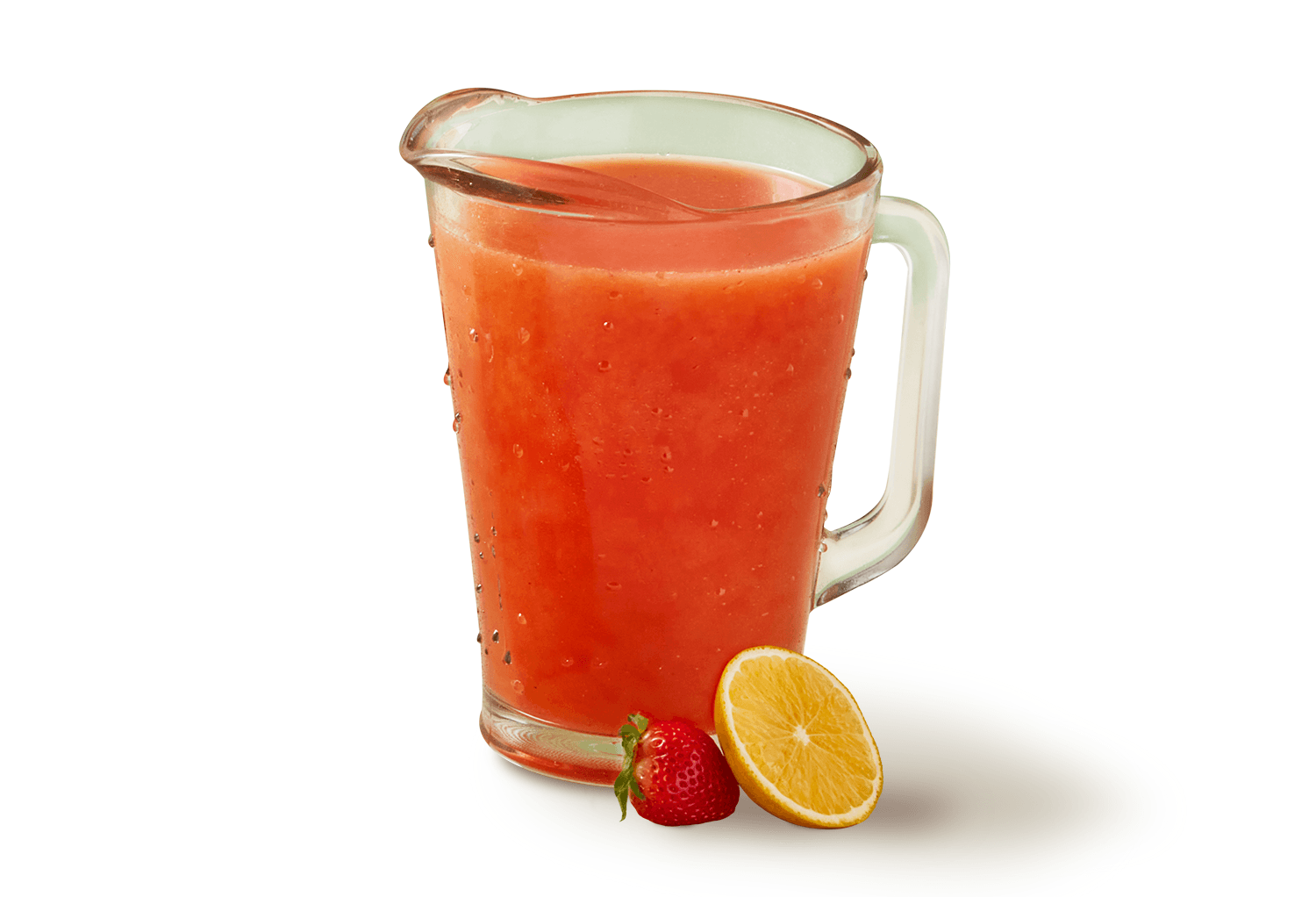 Agua de Naranja con Fresa