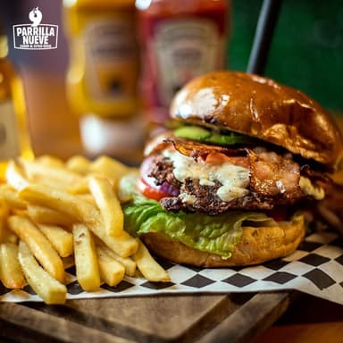 Hamburguesa Italiana Al Carbón