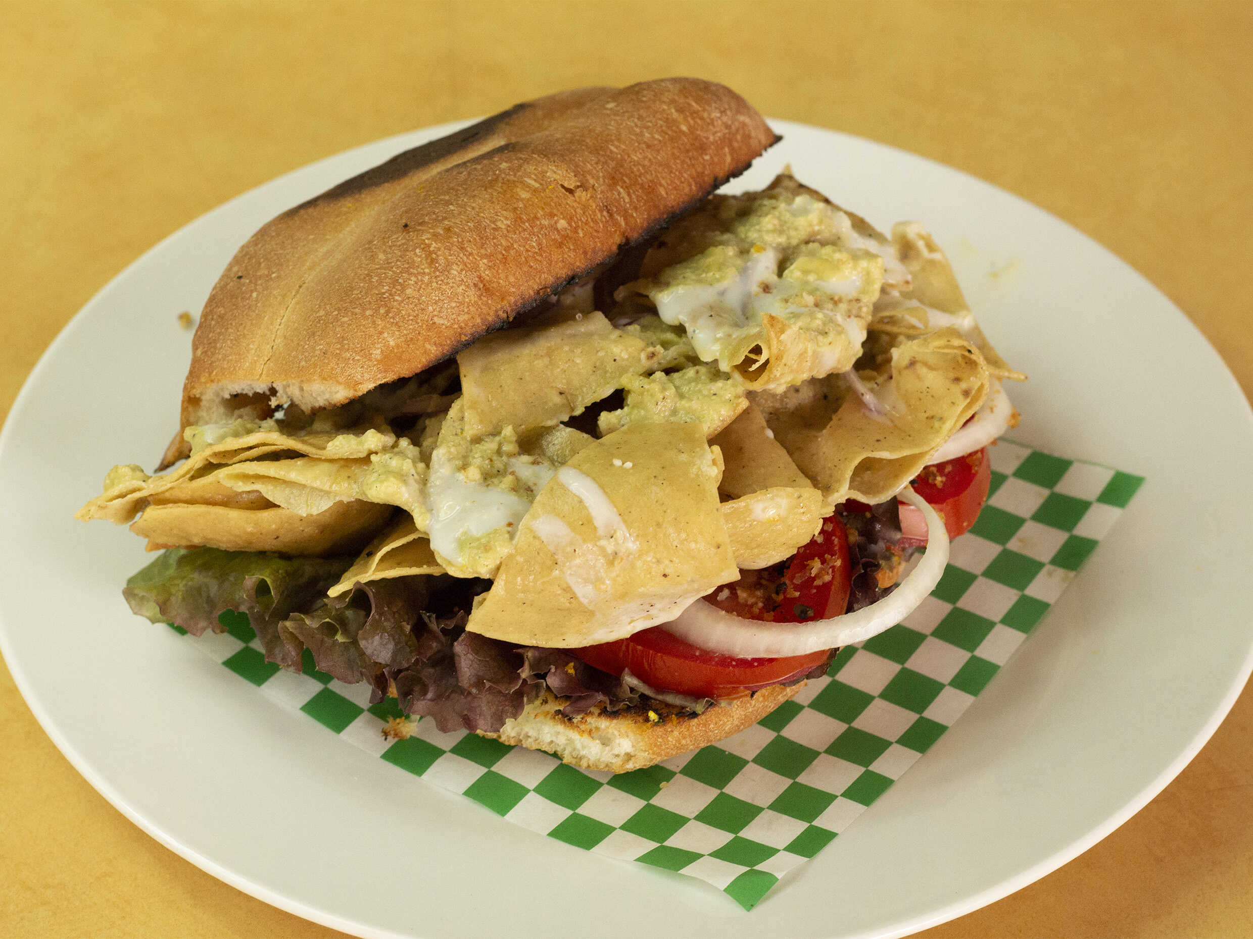 Torta De Chilaquiles