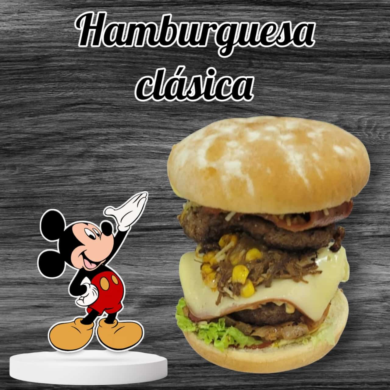 Hamburguesa Clásica