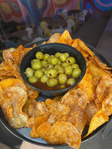 Charola Cinema de Aceitunas