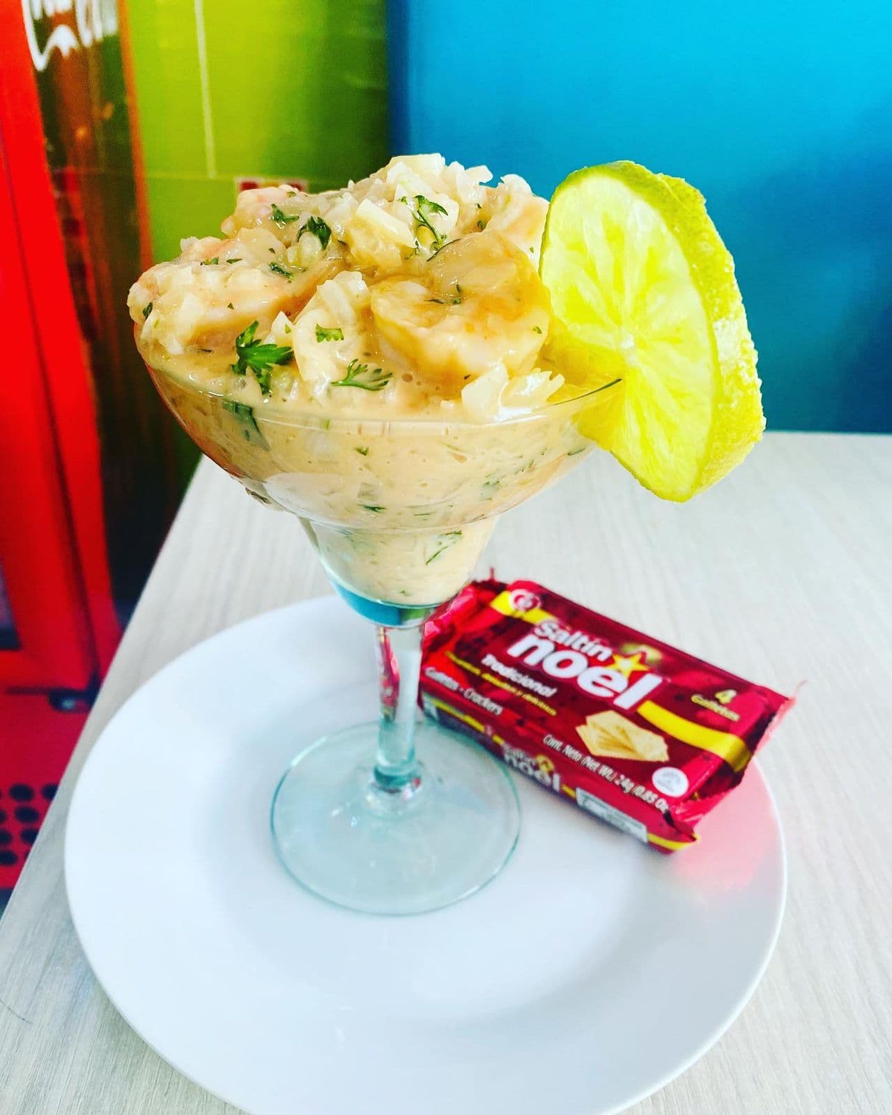 CEVICHE DE CAMARONES