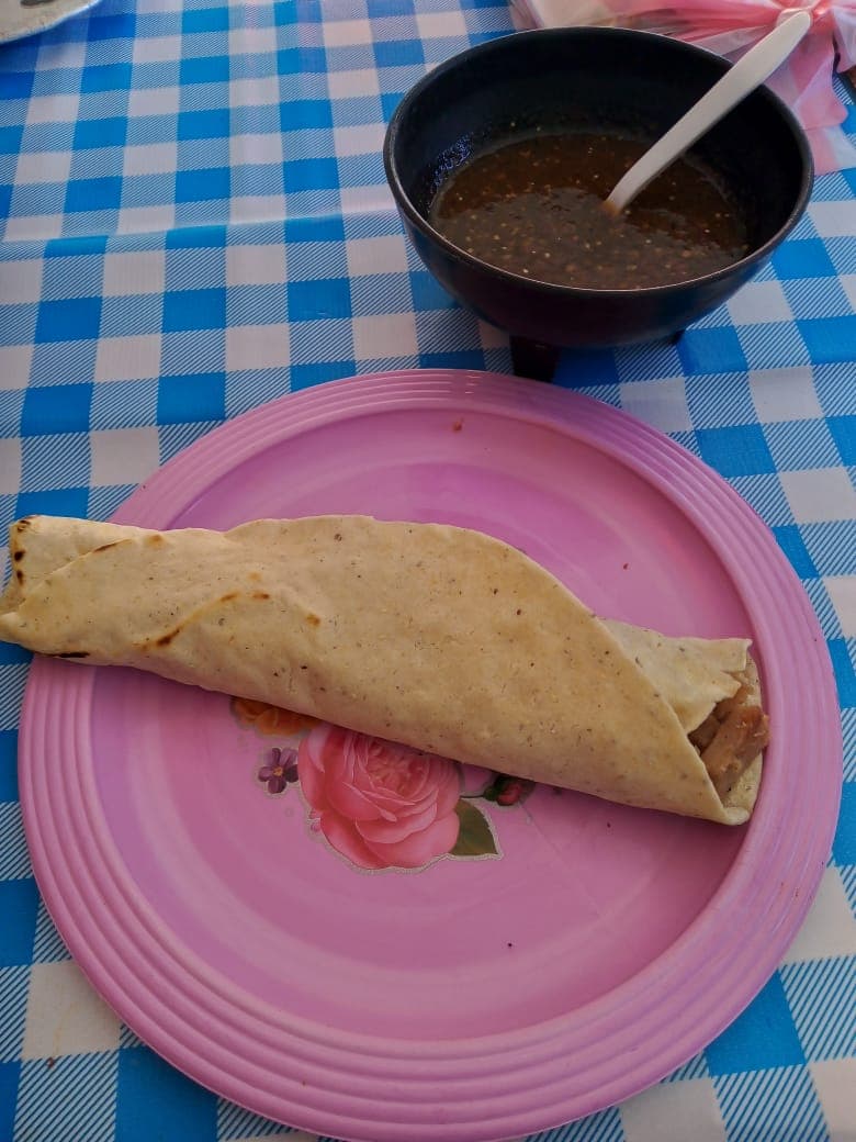 Taco de cecina