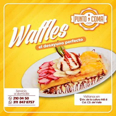 Waffle Cajetoso