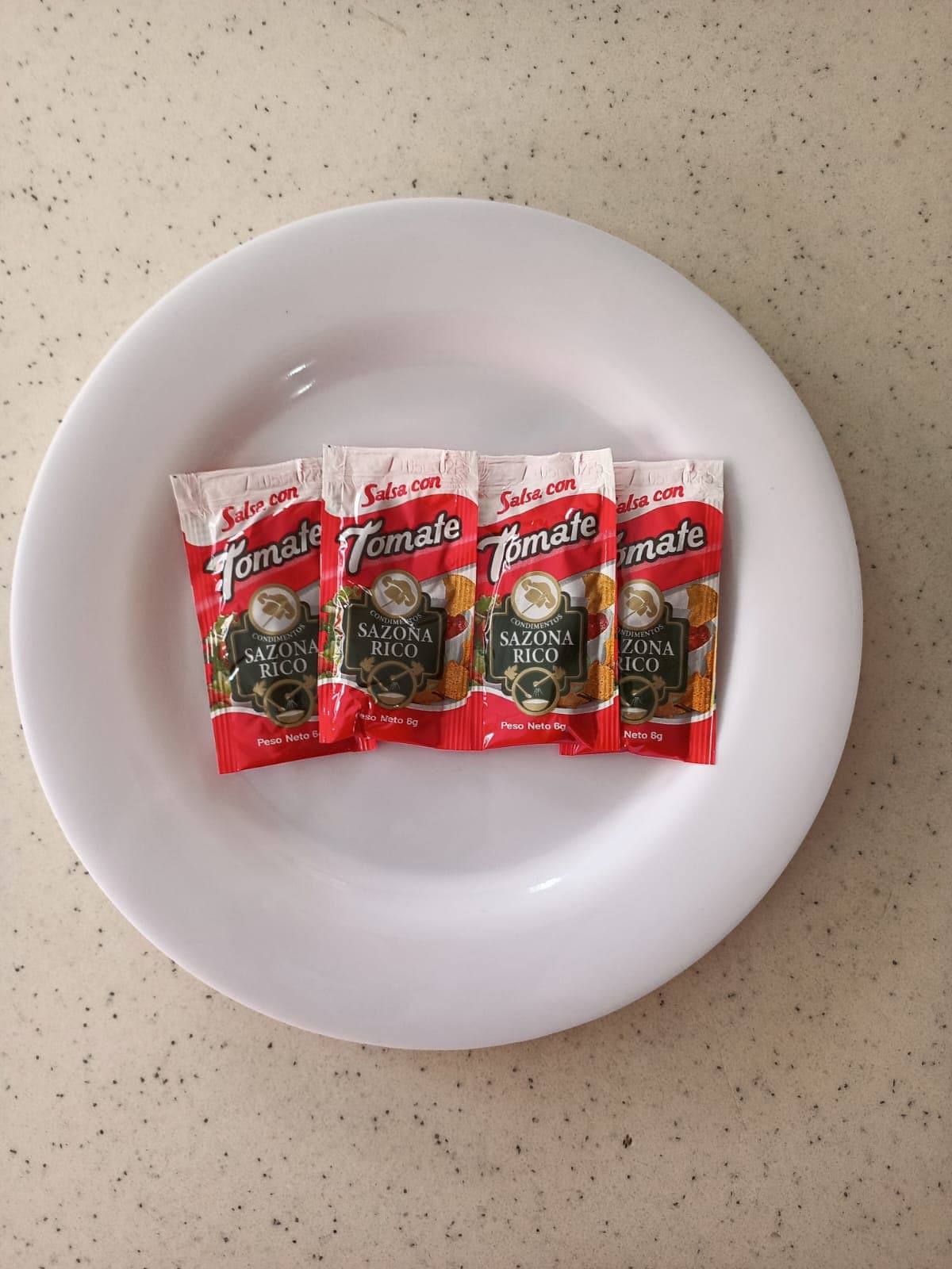 Sobres de Salsa de Tomate
