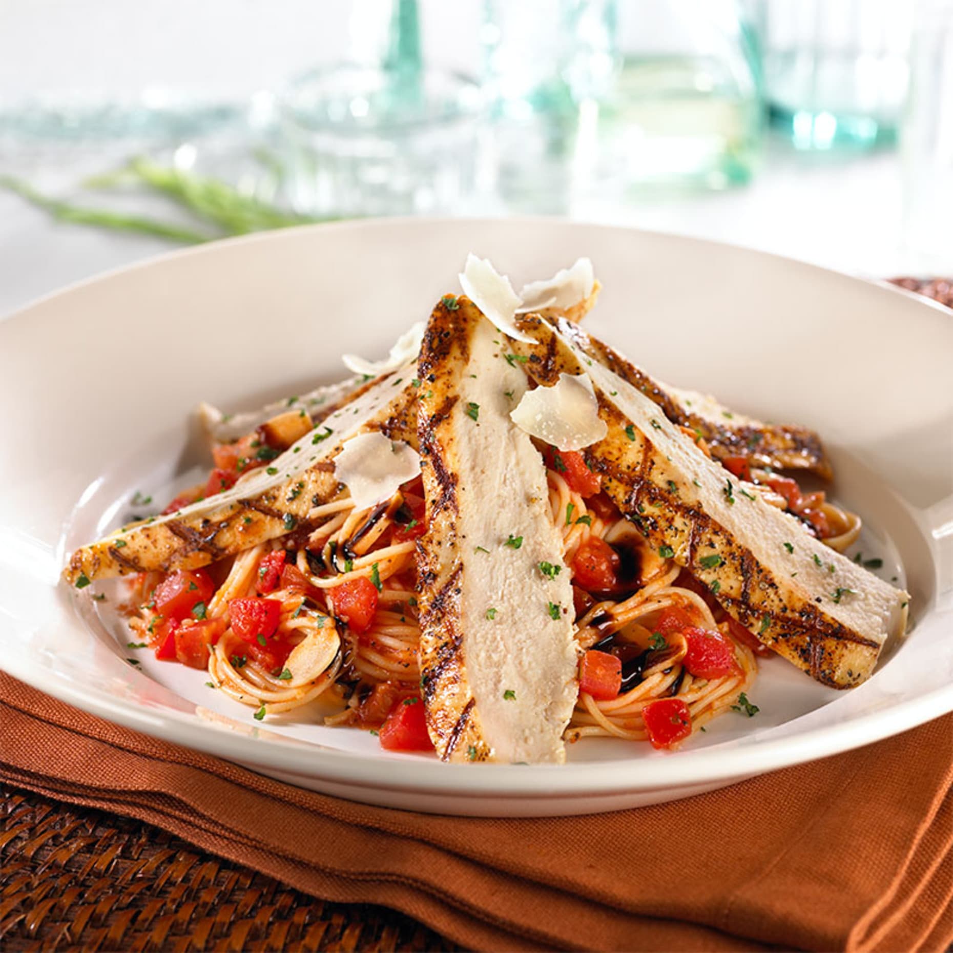 Bruschetta Chicken Pasta