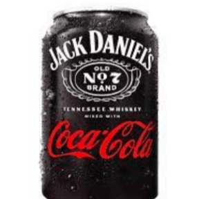 JACK DANIELS & COCA COLA 350ML LATA NR .