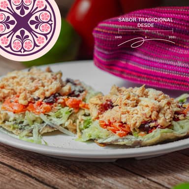 Chalupas de Pollo
